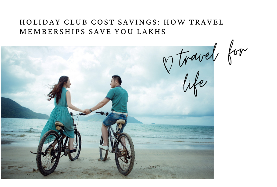 Couple enjoying a beach getaway through holiday club cost savings with Club Marbella travel membership