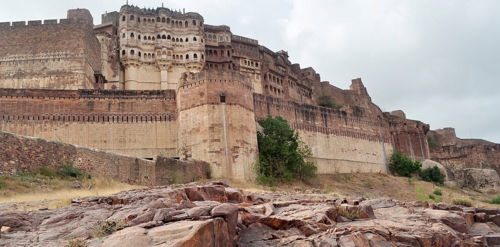 Luxury Heritage Tour Rajasthan – Mehrangarh Fort Jodhpur walls